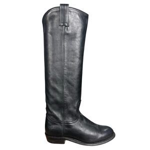 Vintage Frye Women’s Melissa Black Pull On Riding Boots Size US 5
